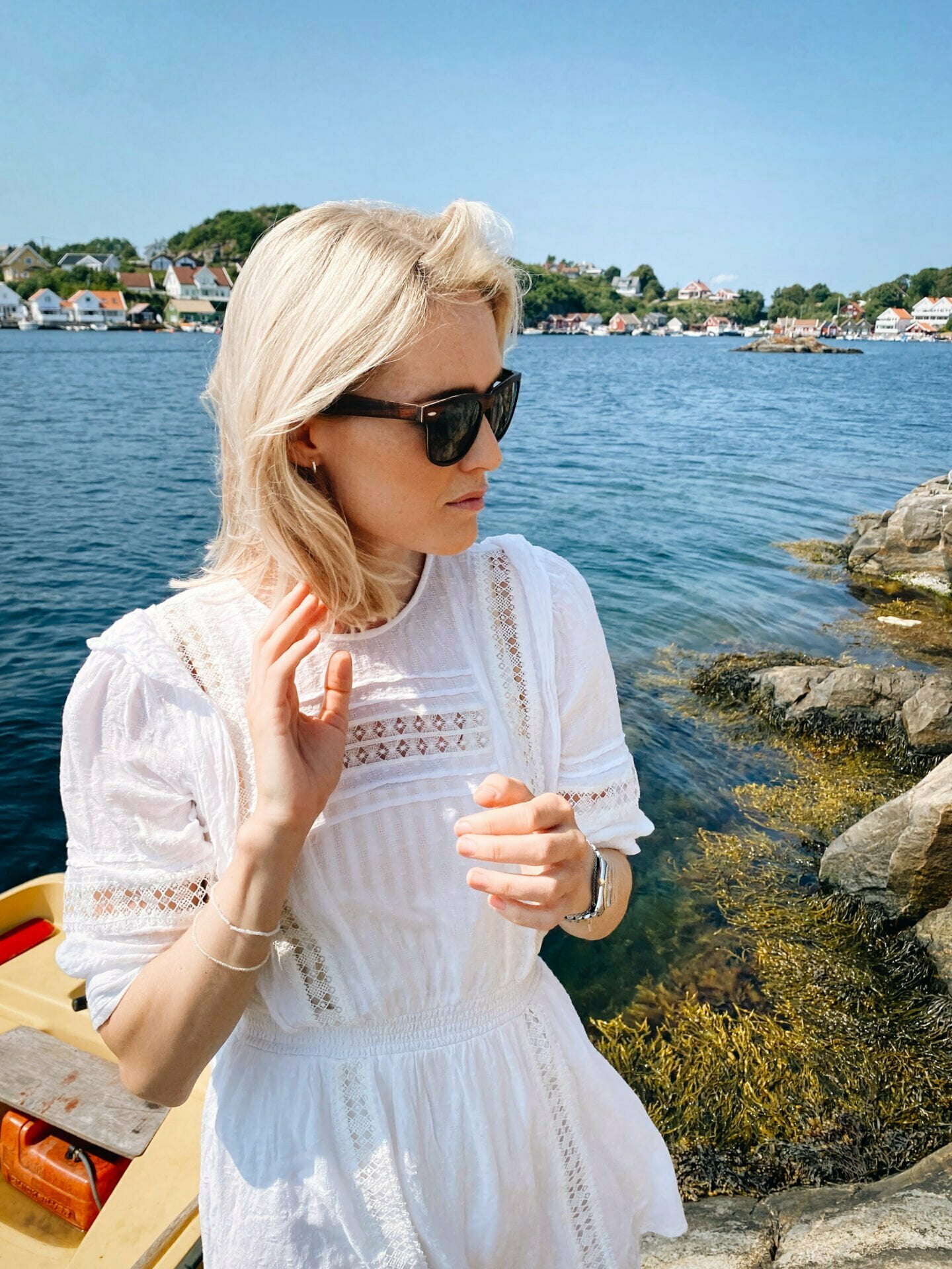 Wooden sunglasses